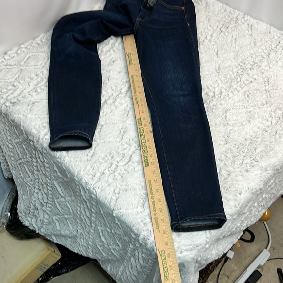 Madewell 9” High-Rise Skinny Denim Jeans. Blue. Women’s size 28. - Picture 3 of 8